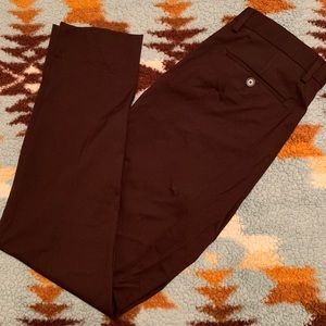 Banana Republic Burgundy Dress Pants 32x32